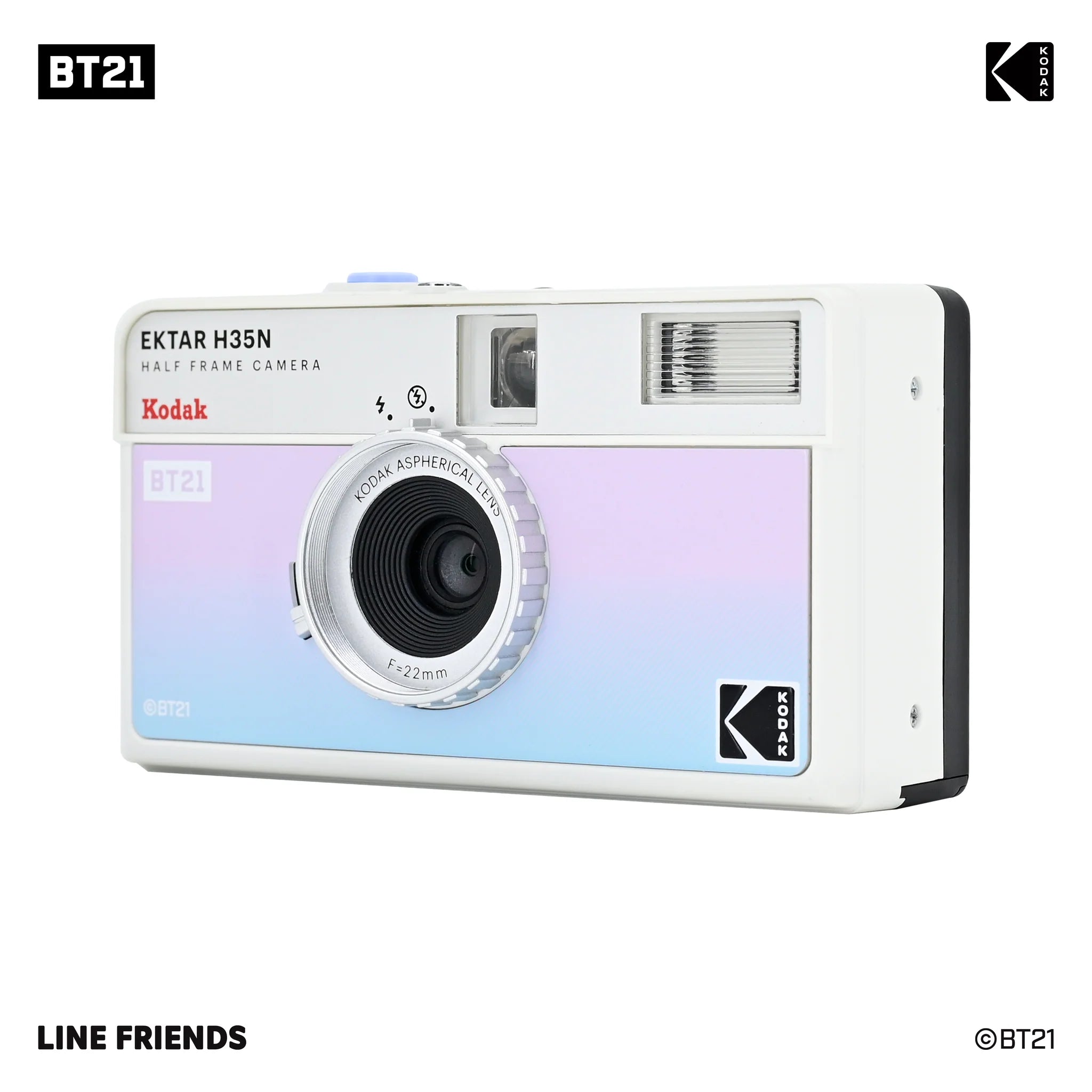 KODAK EKTAR H35N Half Frame Film Camera BT21 EDITION